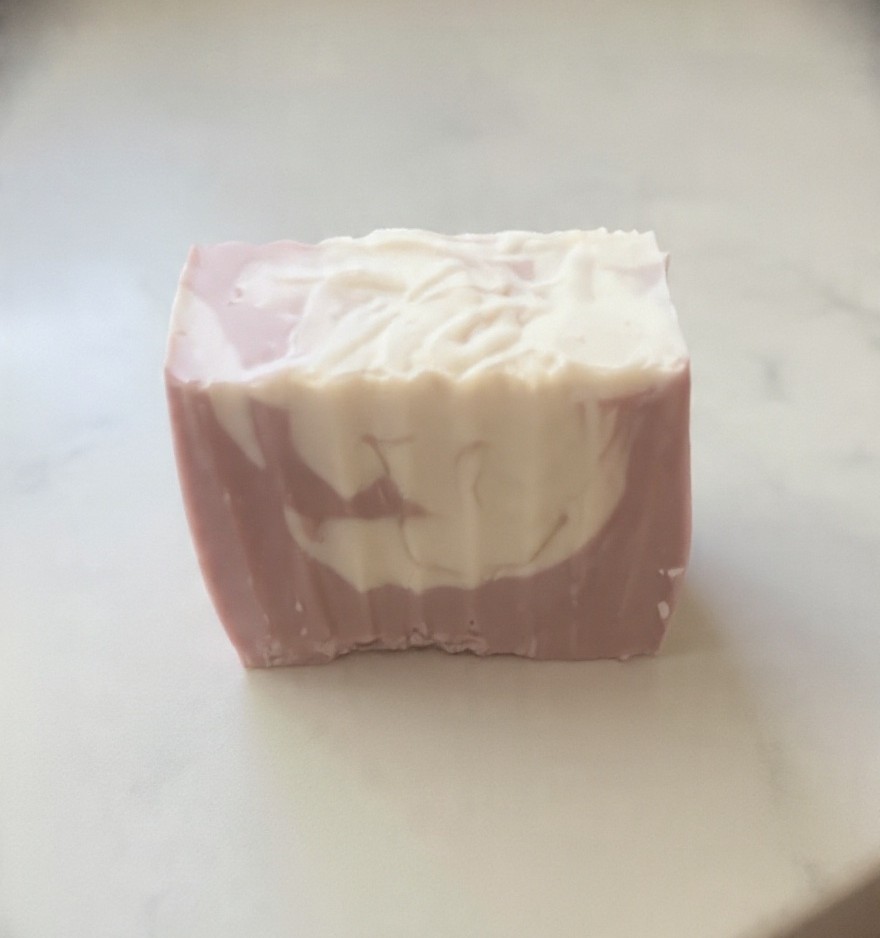 Blush & White Castile Soap Bar